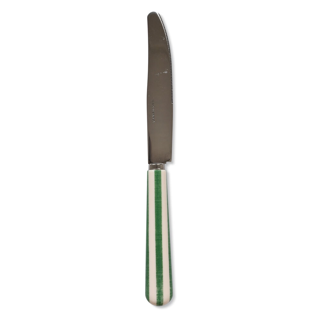 Knife Stripes Green/Ivory