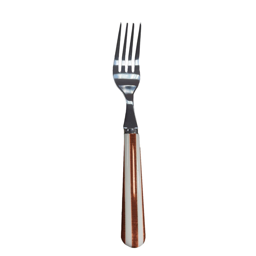 Fork Stripes Mocha/Ivory