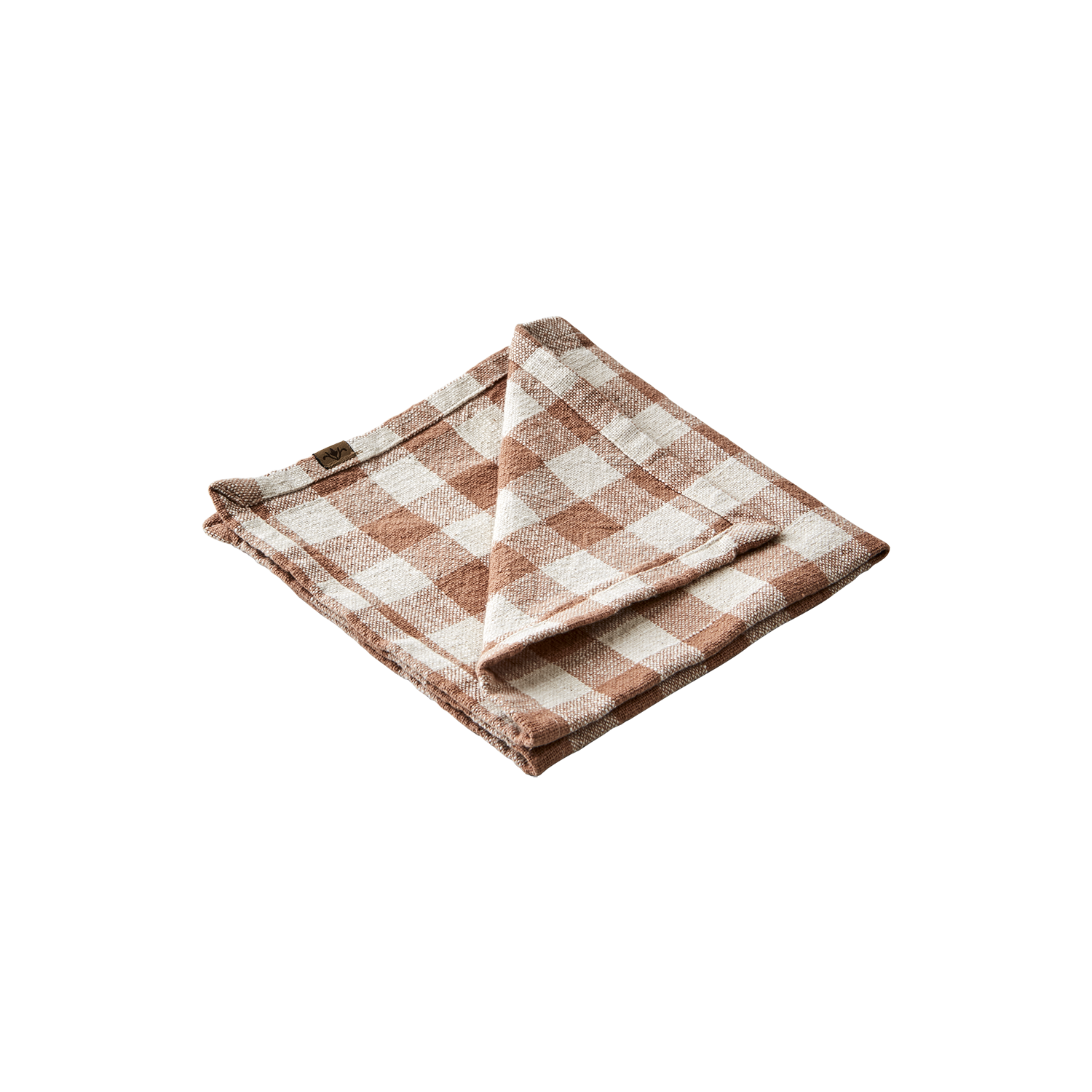 Napkin Ingrid Rust Brown/Ivory