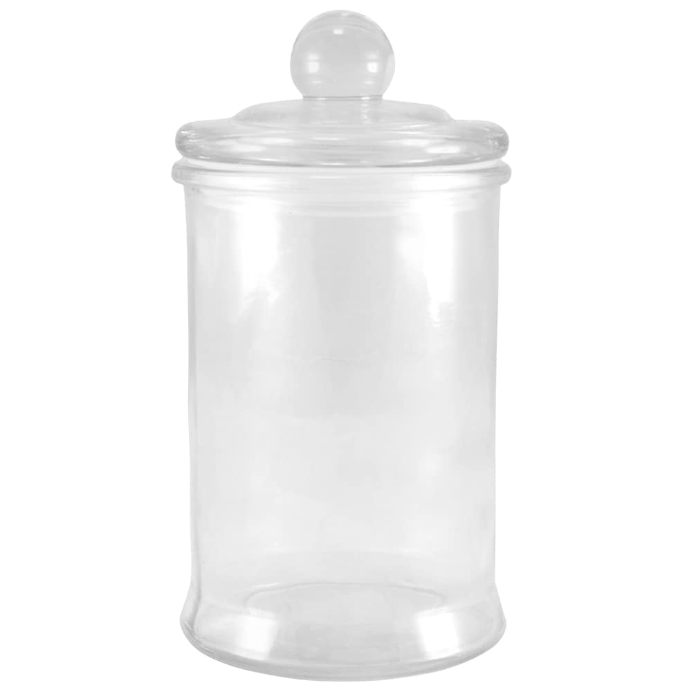 Glass Jar Straight w. Lid