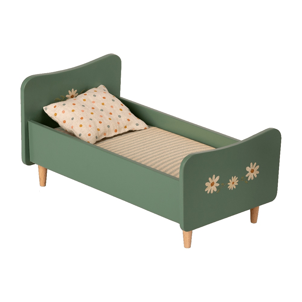 Wooden Bed Mini Mint blue