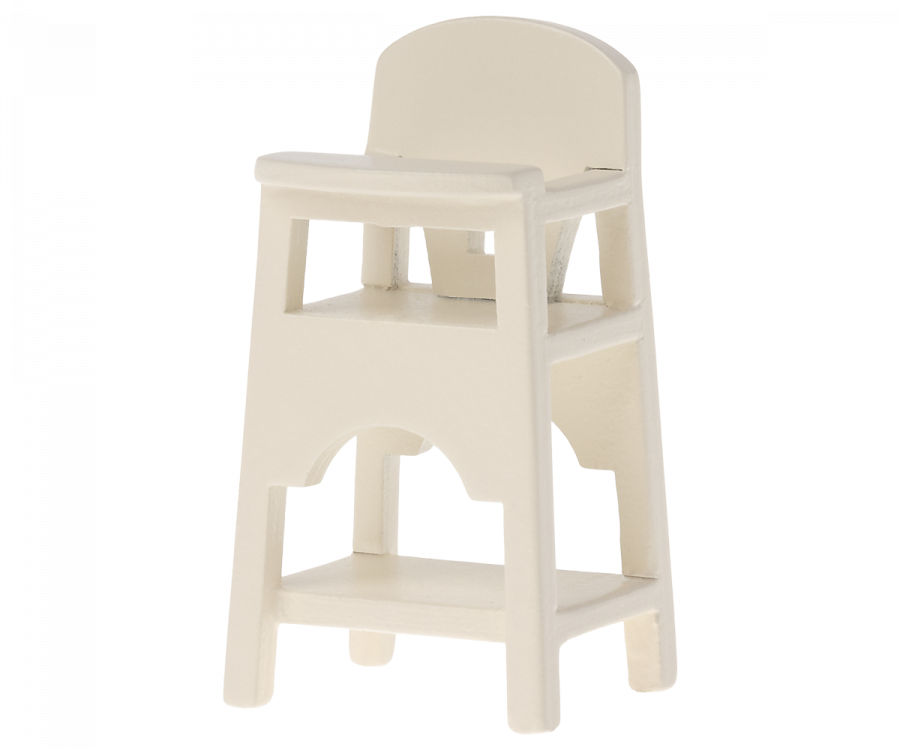 High Chair for Baby Mice White