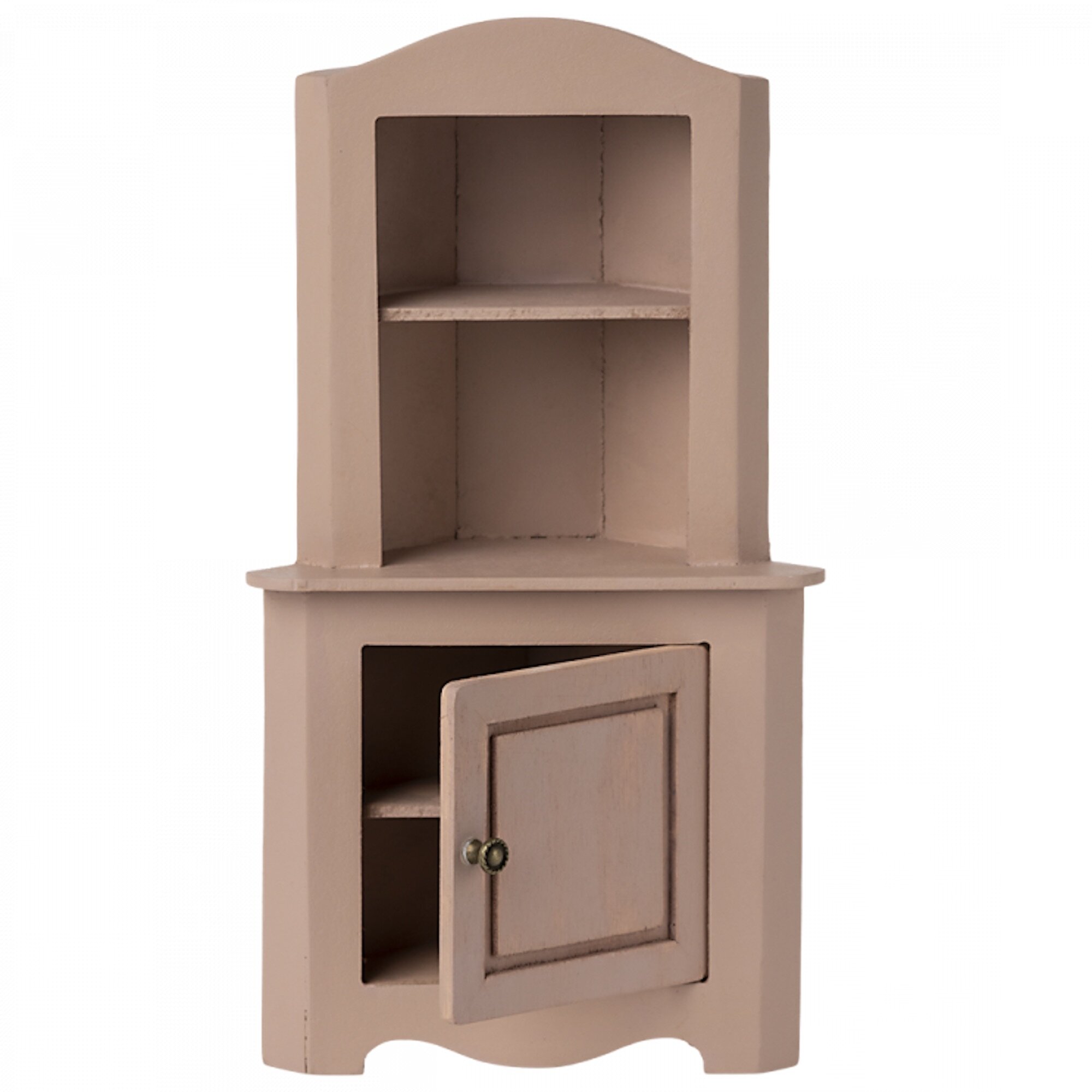 Corner Cabinet Miniature Pink