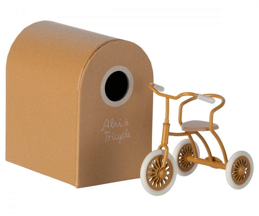 Tricycle w. Garage Ocher