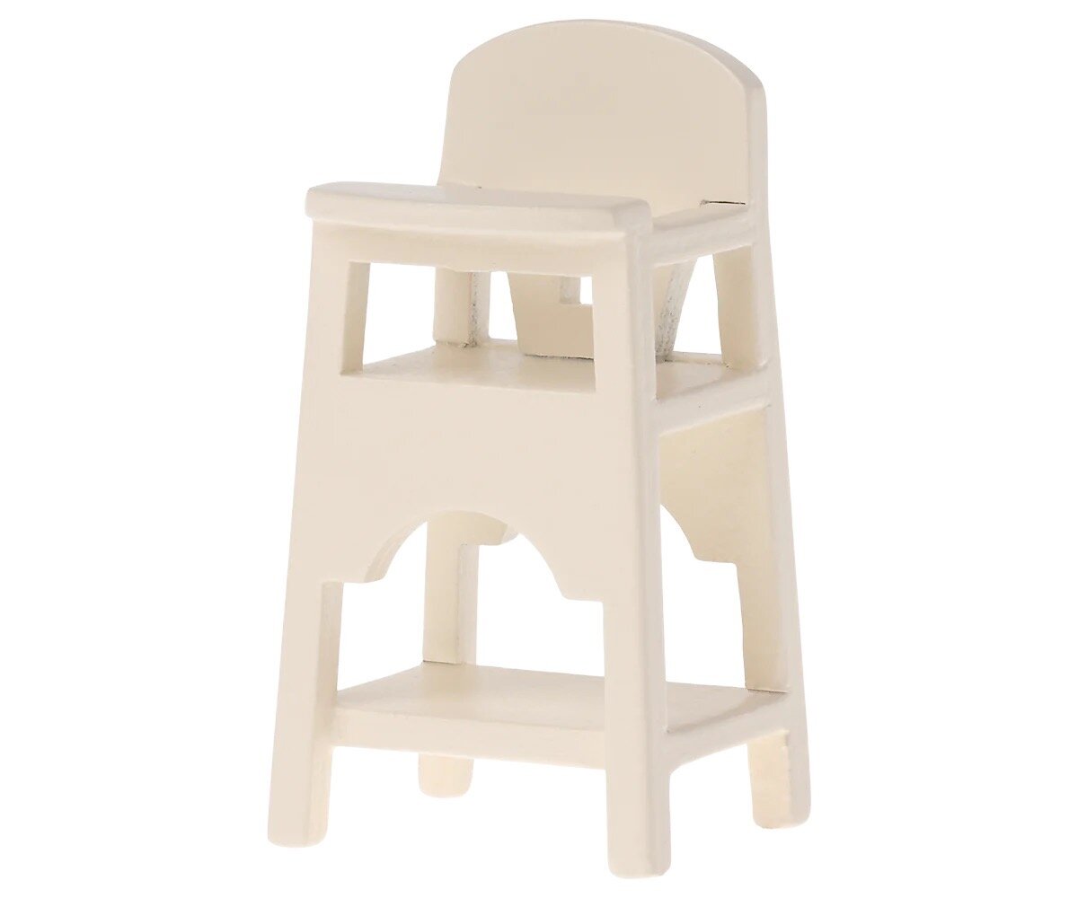 High Chair for Baby Mice White