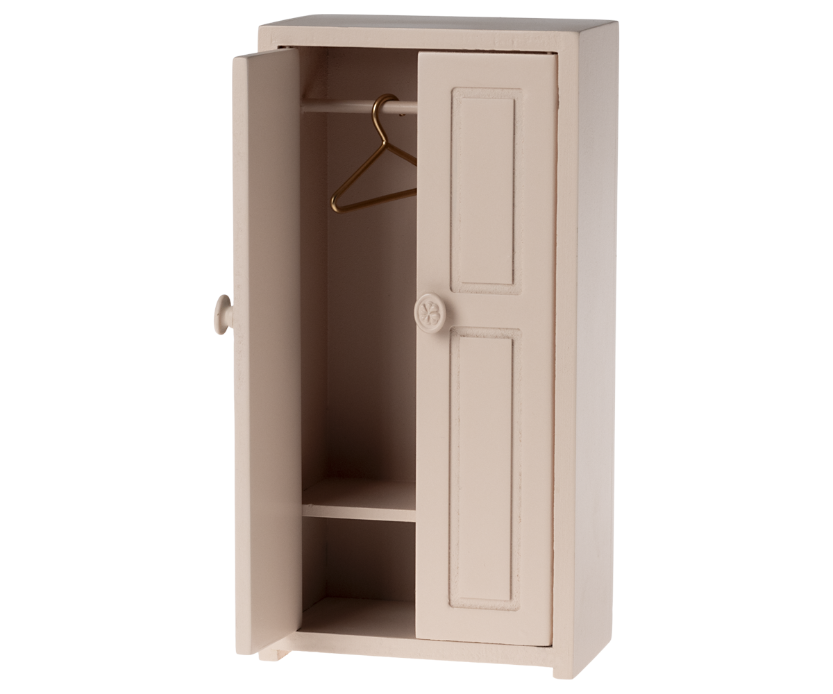 Wooden Closet Mouse Pink