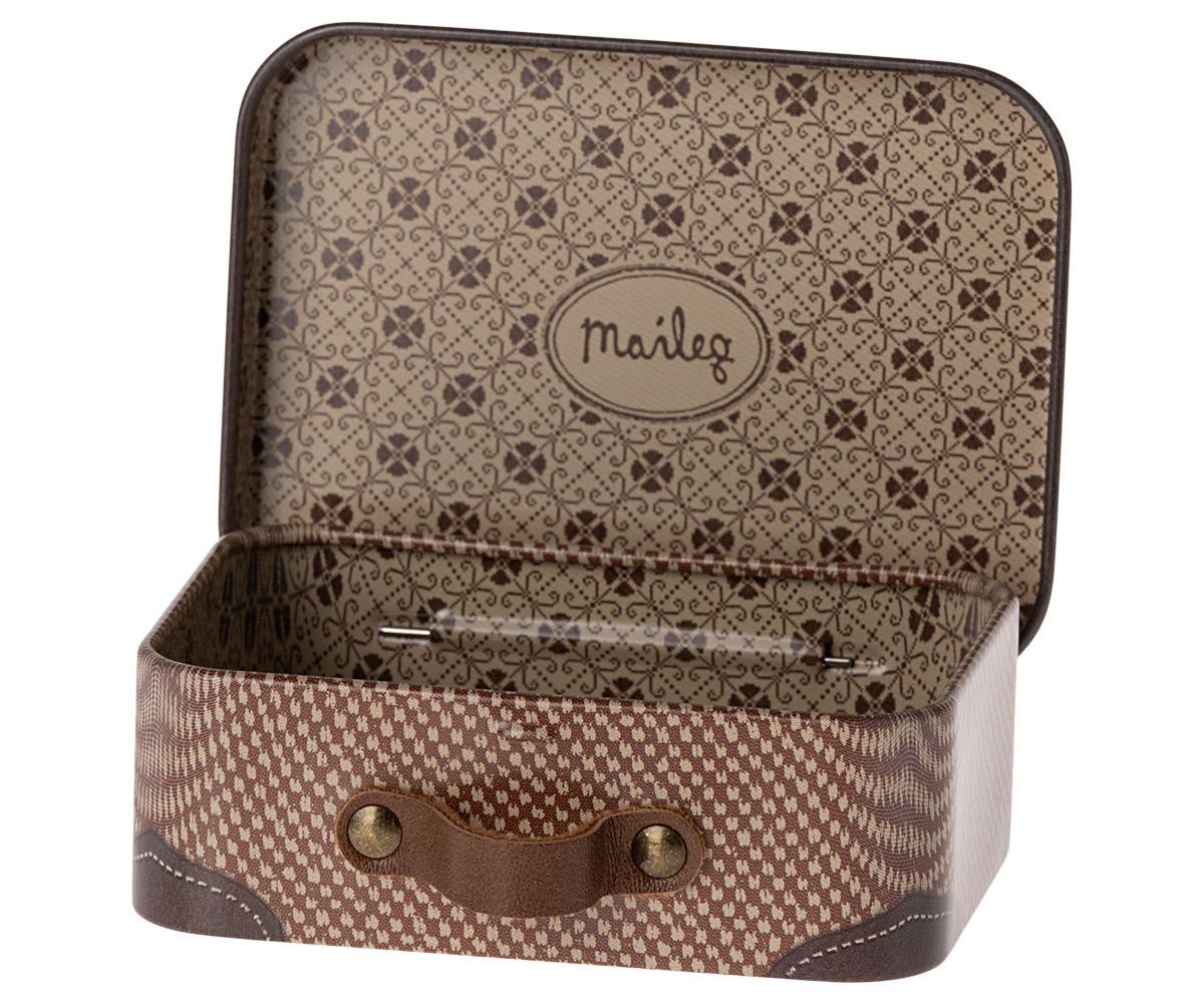 Suitcase Micro Travel Brown