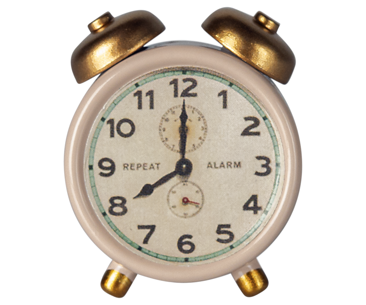 Miniature Alarm Clock Pink