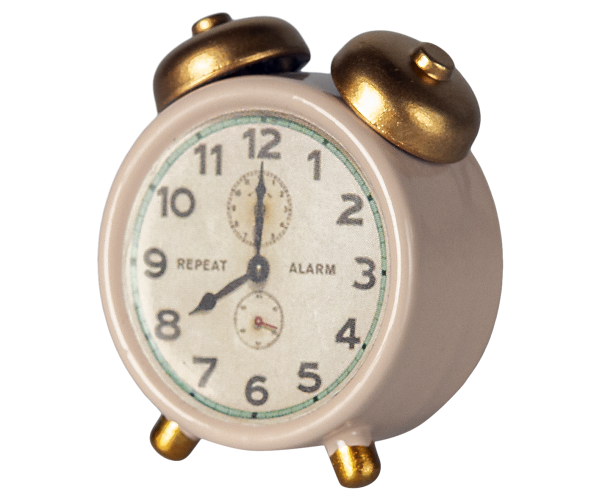 Miniature Alarm Clock Pink