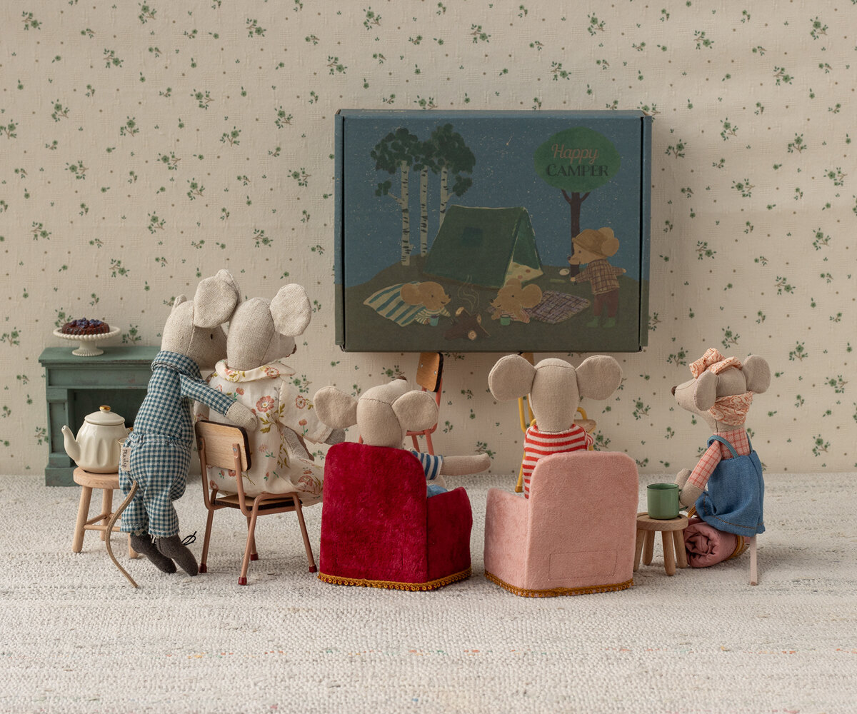 Miniature Armchair Pink