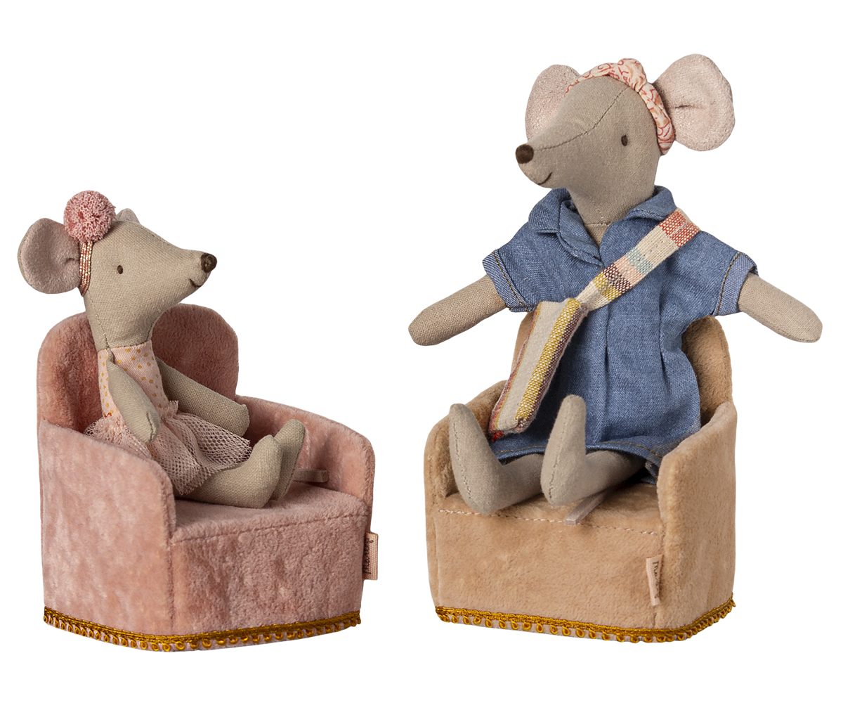 Miniature Armchair Pink