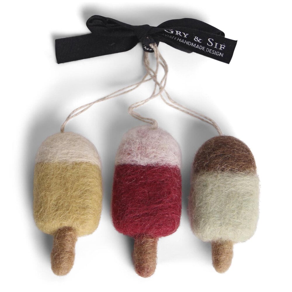 Ice Lolly Set of 3