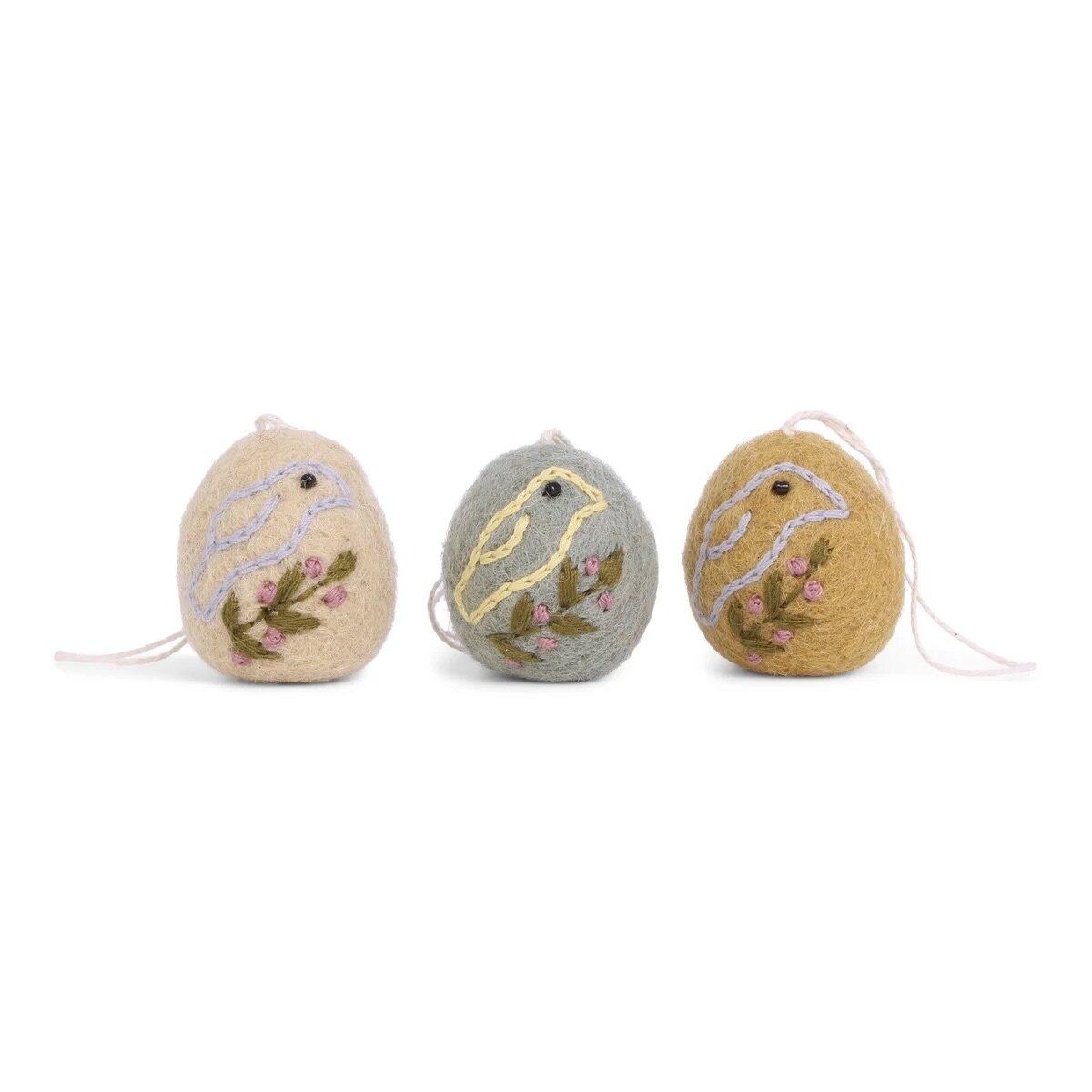 Egg Birds Set of 3