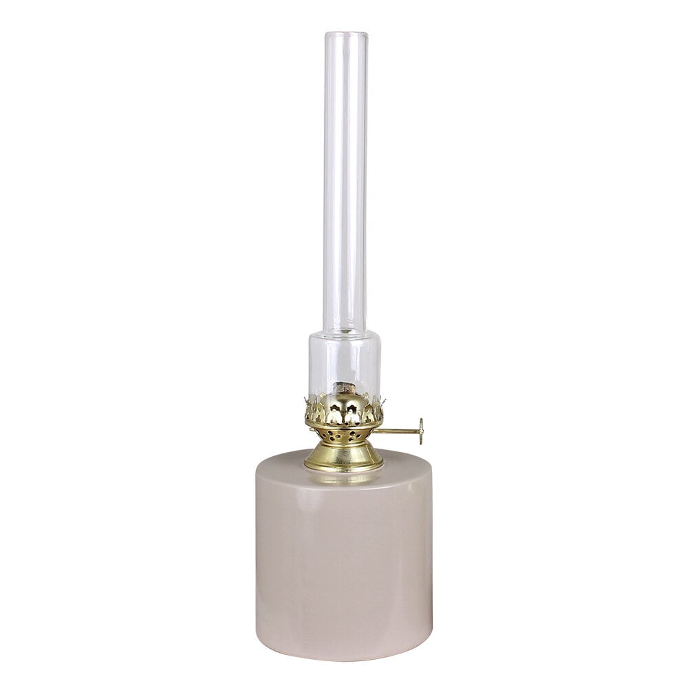 Kerosene Lamp Straight Beige Large