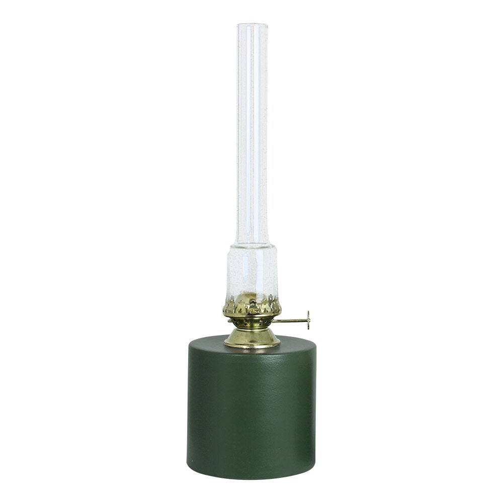 Kerosene Lamp Straight Green Large