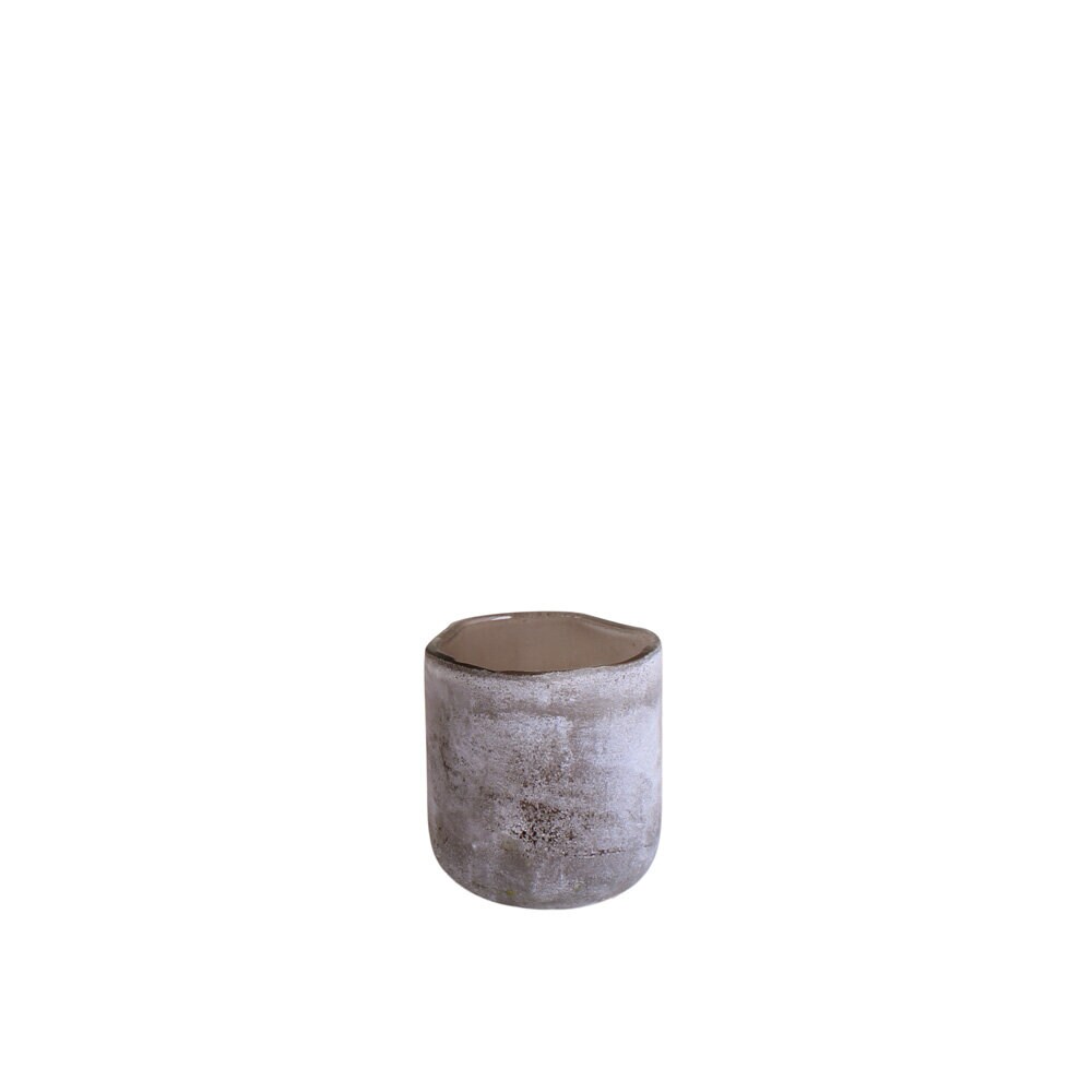 Tea Light Holder Ebba Brown Small