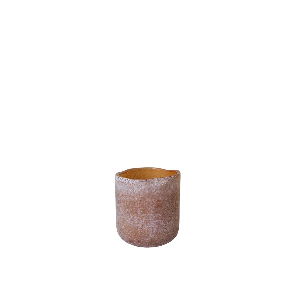 Tea Light Holder Ebba Light Brown Small