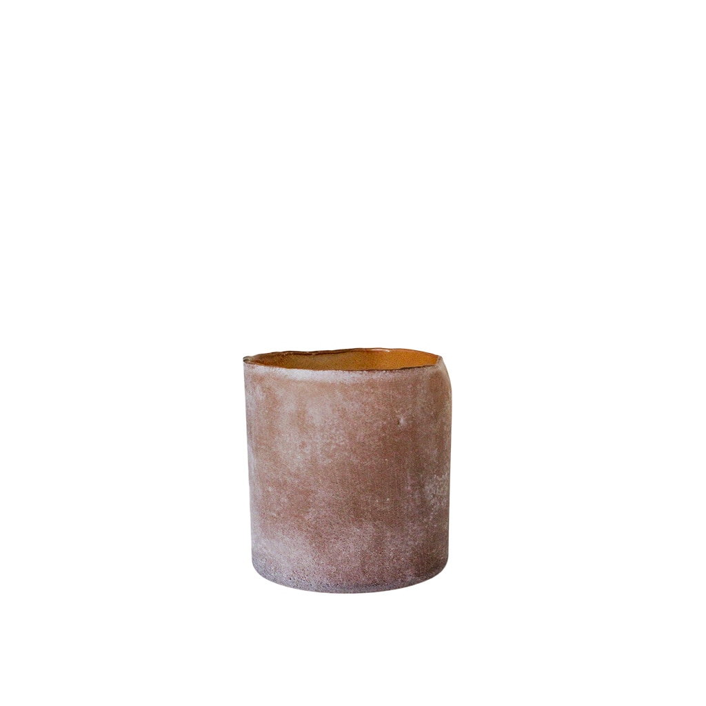 Tea Light Holder Ebba Light Brown Medium