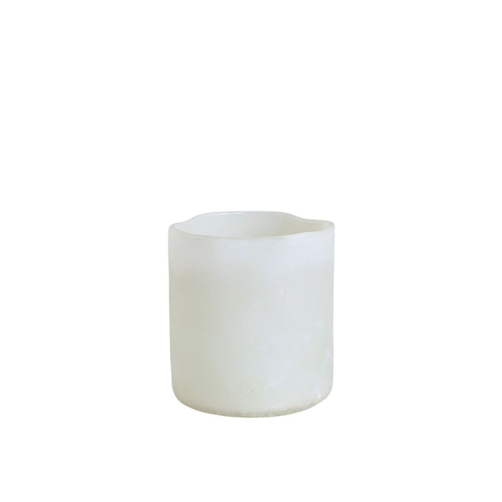 Tea Light Holder Ebba White Large