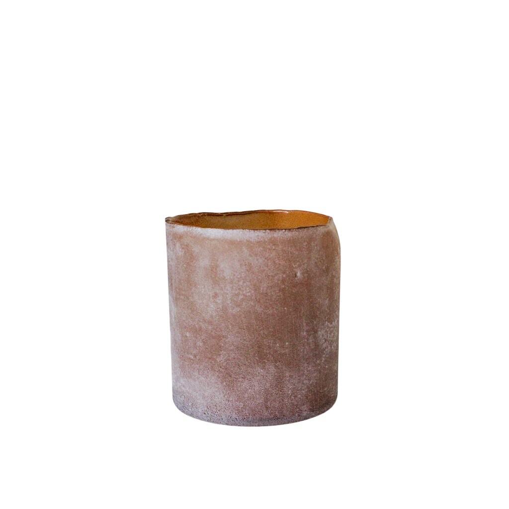 Tea Light Holder Ebba Light Brown Large