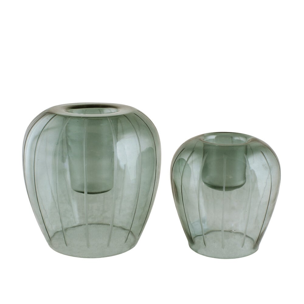 Tea Light Holder Otto Green Small