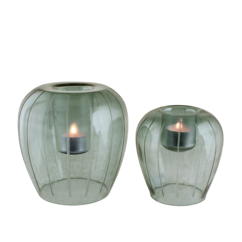 Tea Light Holder Otto Green Large