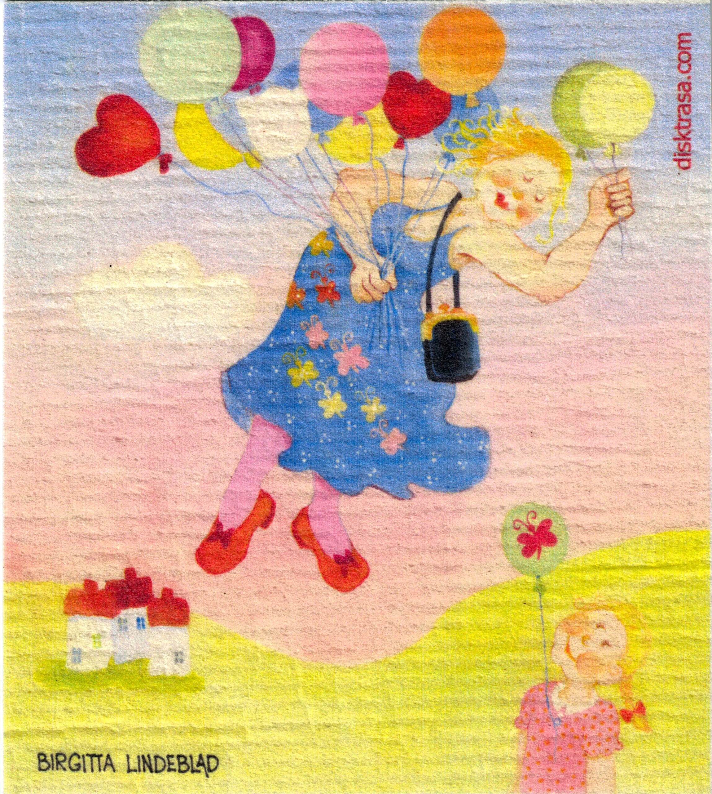 Dishcloth Mackerel Dive Birgitta Lindeblad