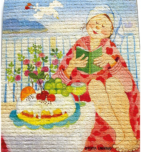 Dishcloth Mackerel Dive Birgitta Lindeblad