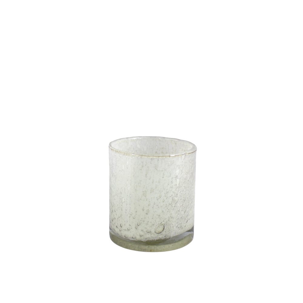 Tea Light Holder Elvira White