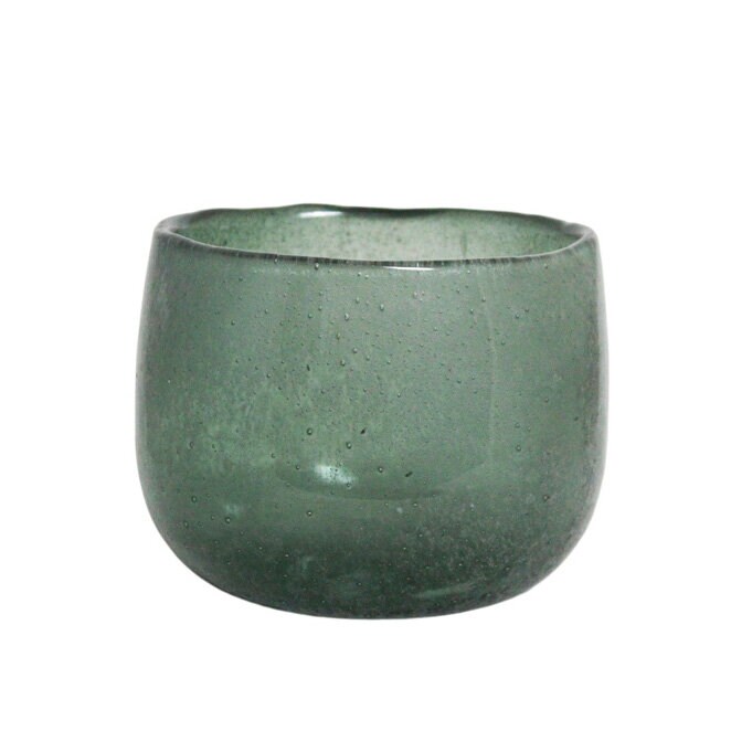 Tea Light Holder Ellen Green Large