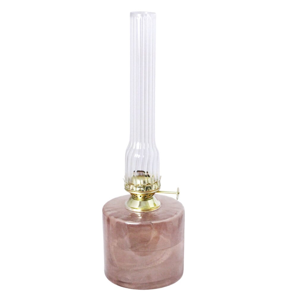 Kerosene Lamp Elvira Ash Pink Large