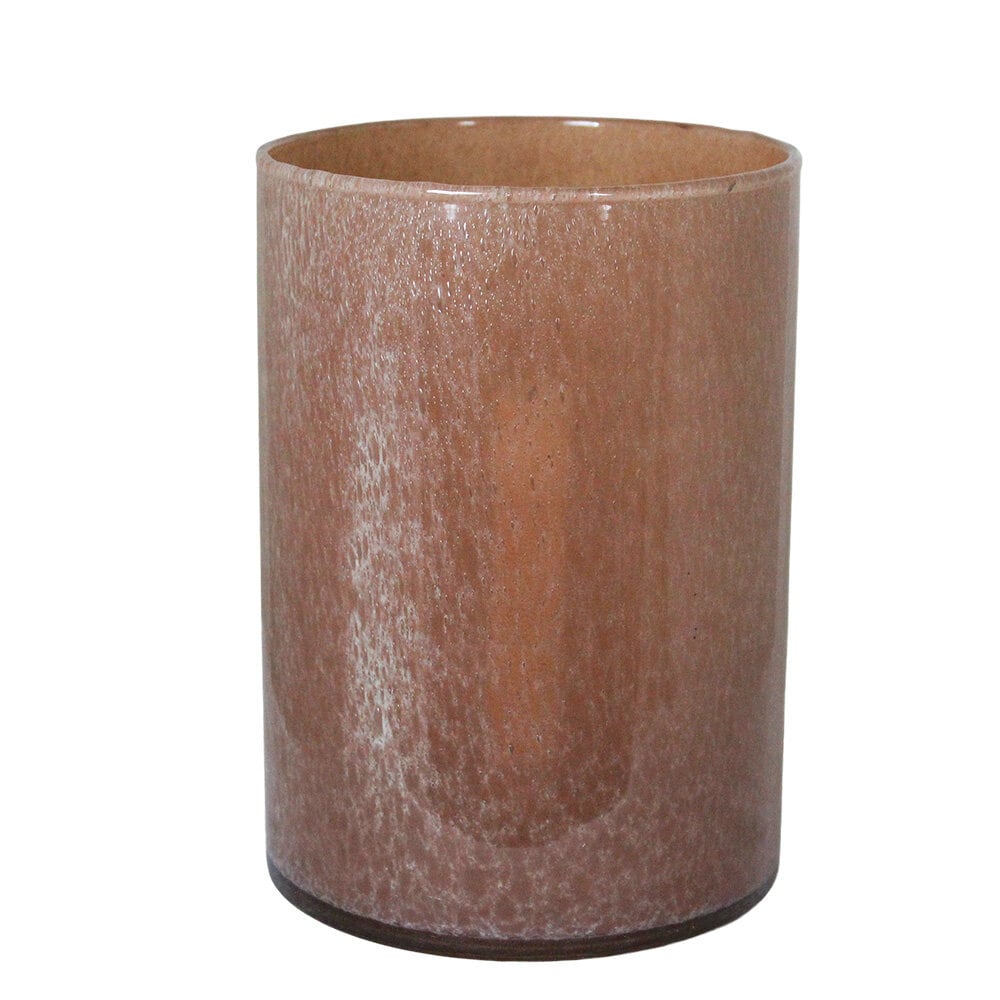 Candle Holder Elvira Wide Light Brown