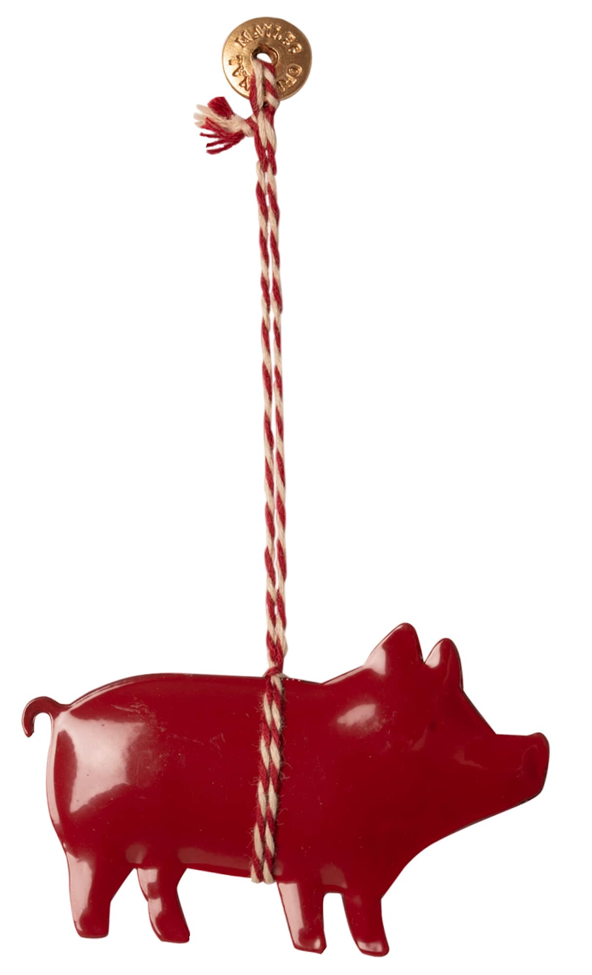 Ornament Pig Red