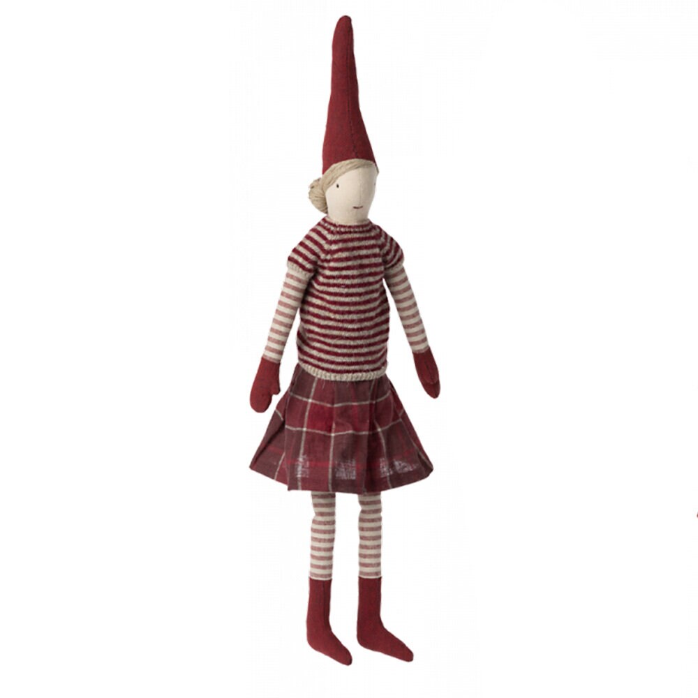 Girl Pixy Size 4 w. Checkered Skirt
