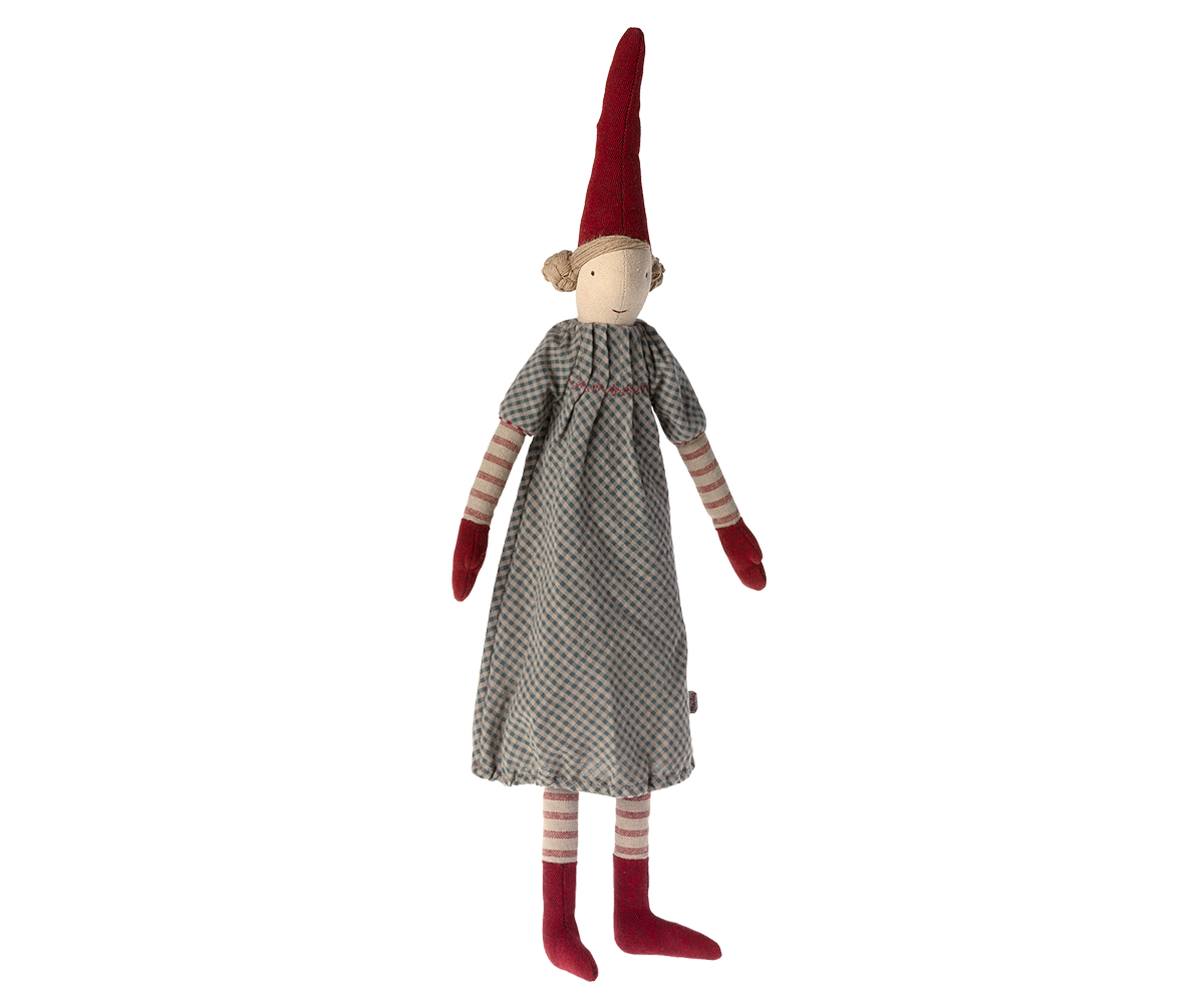 Pixy Girl Size 3 Checkered Dress