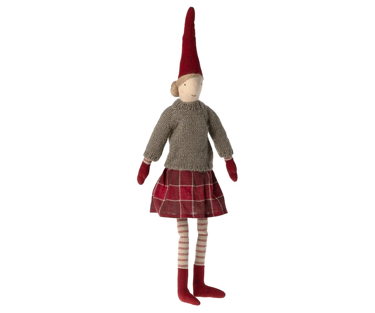 Pixy Girl Size 3 Red Skirt