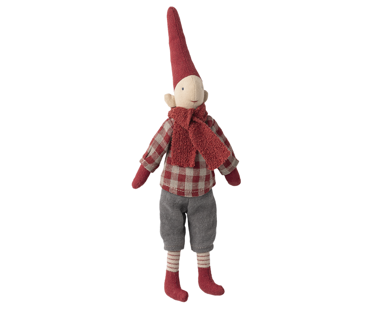 Pixy Boy Size 1 w. Red Scarf