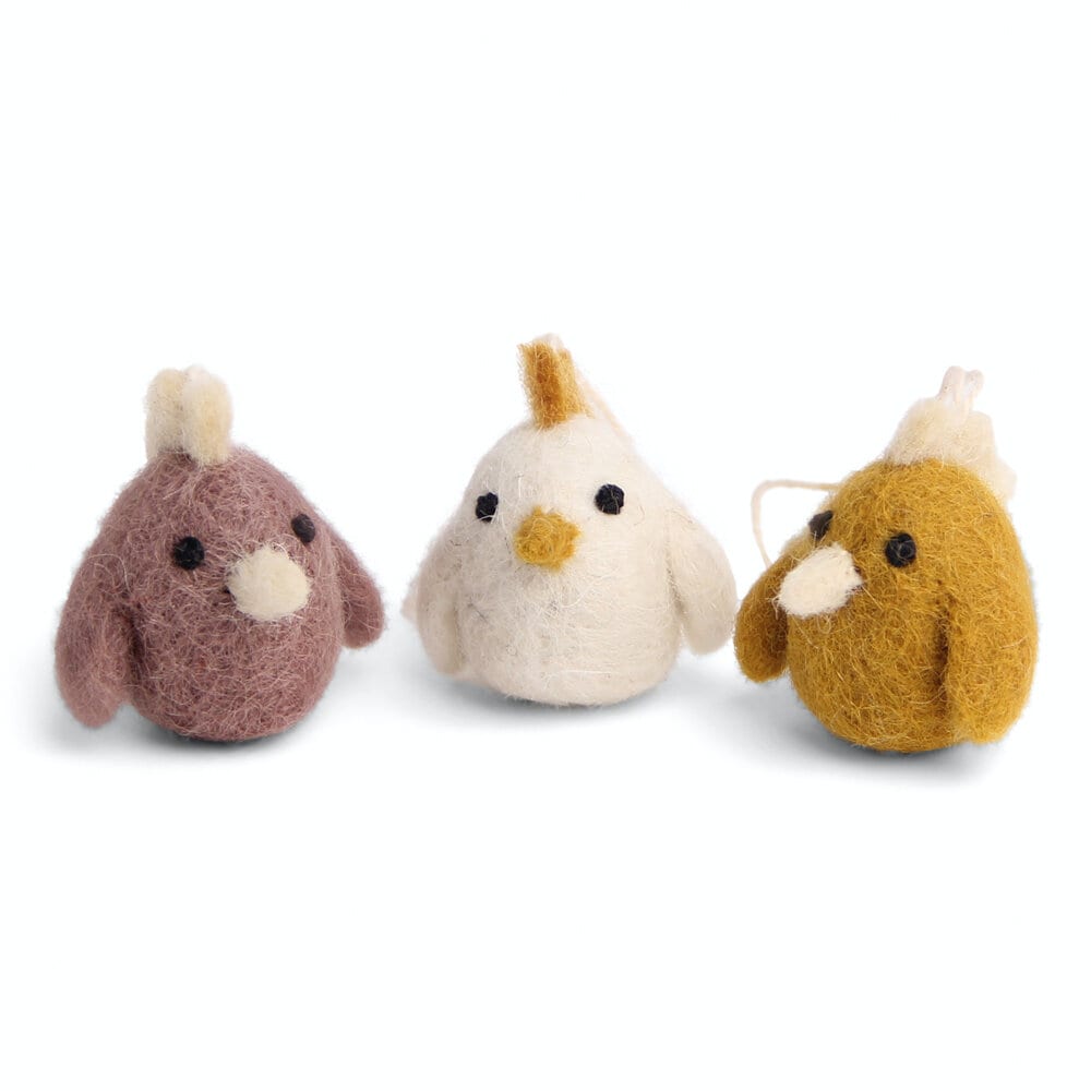 Mini Rooster Set of 3