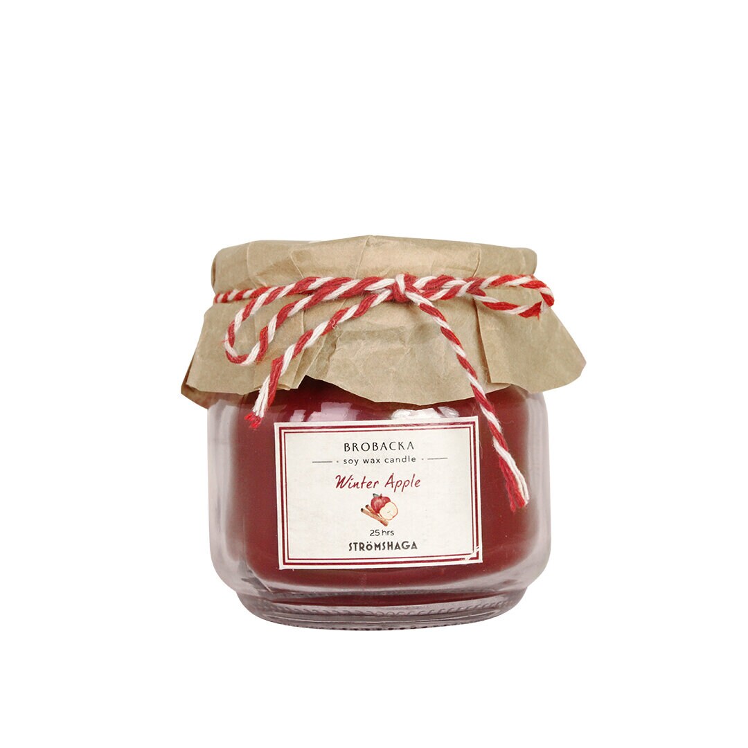 Scented Candle Brobacka Winter Apple Small