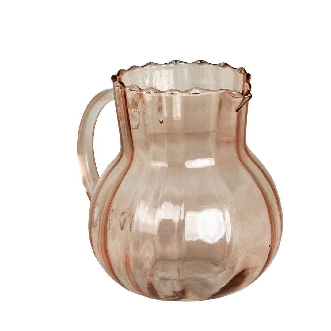 Glass Jug Tyra Pink