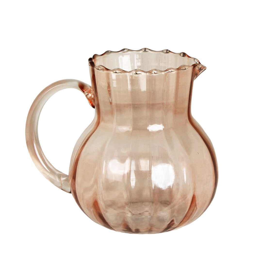 Glass Jug Tyra Pink