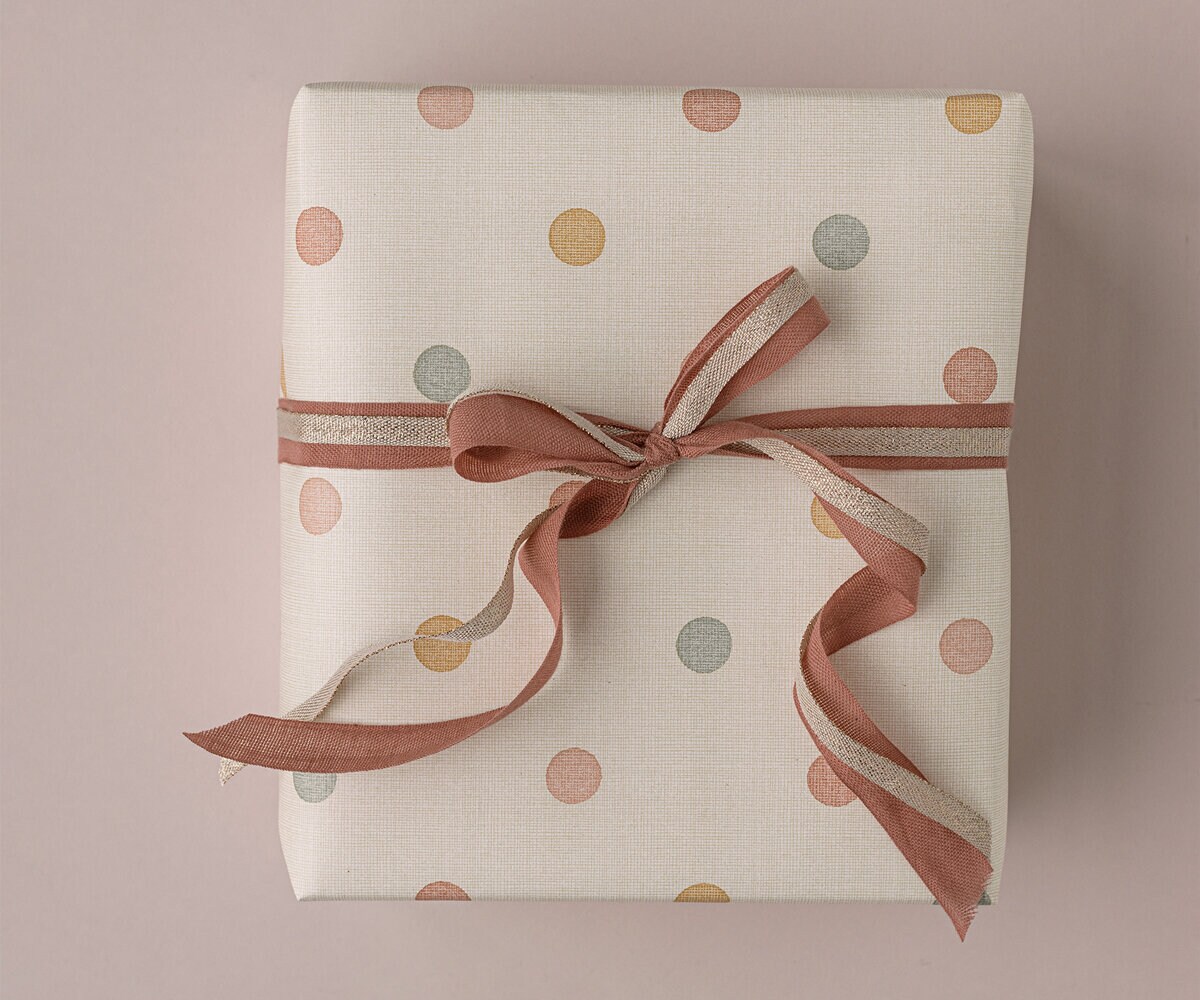 Gift Wrap Multi Dots