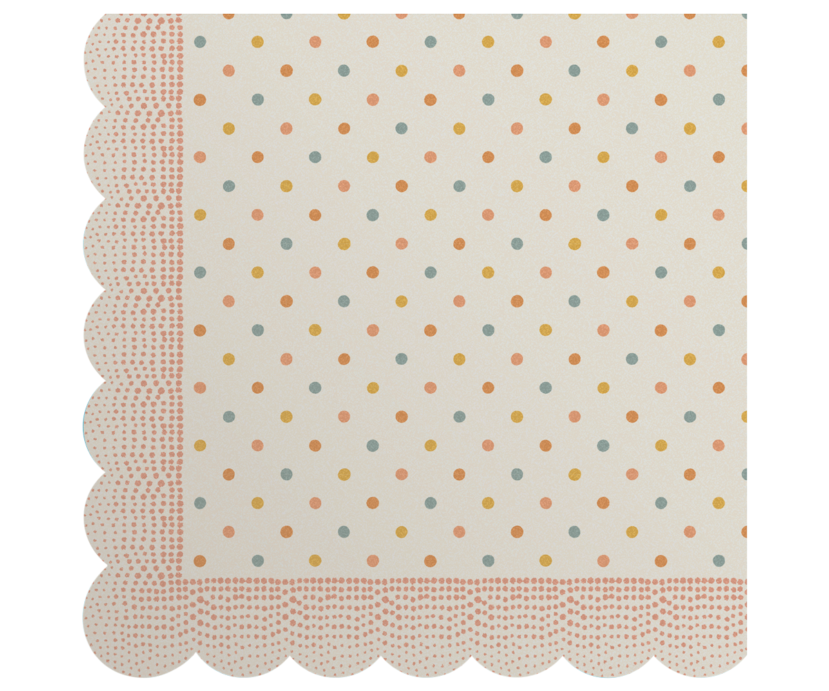 Napkin Multi Dots Pink
