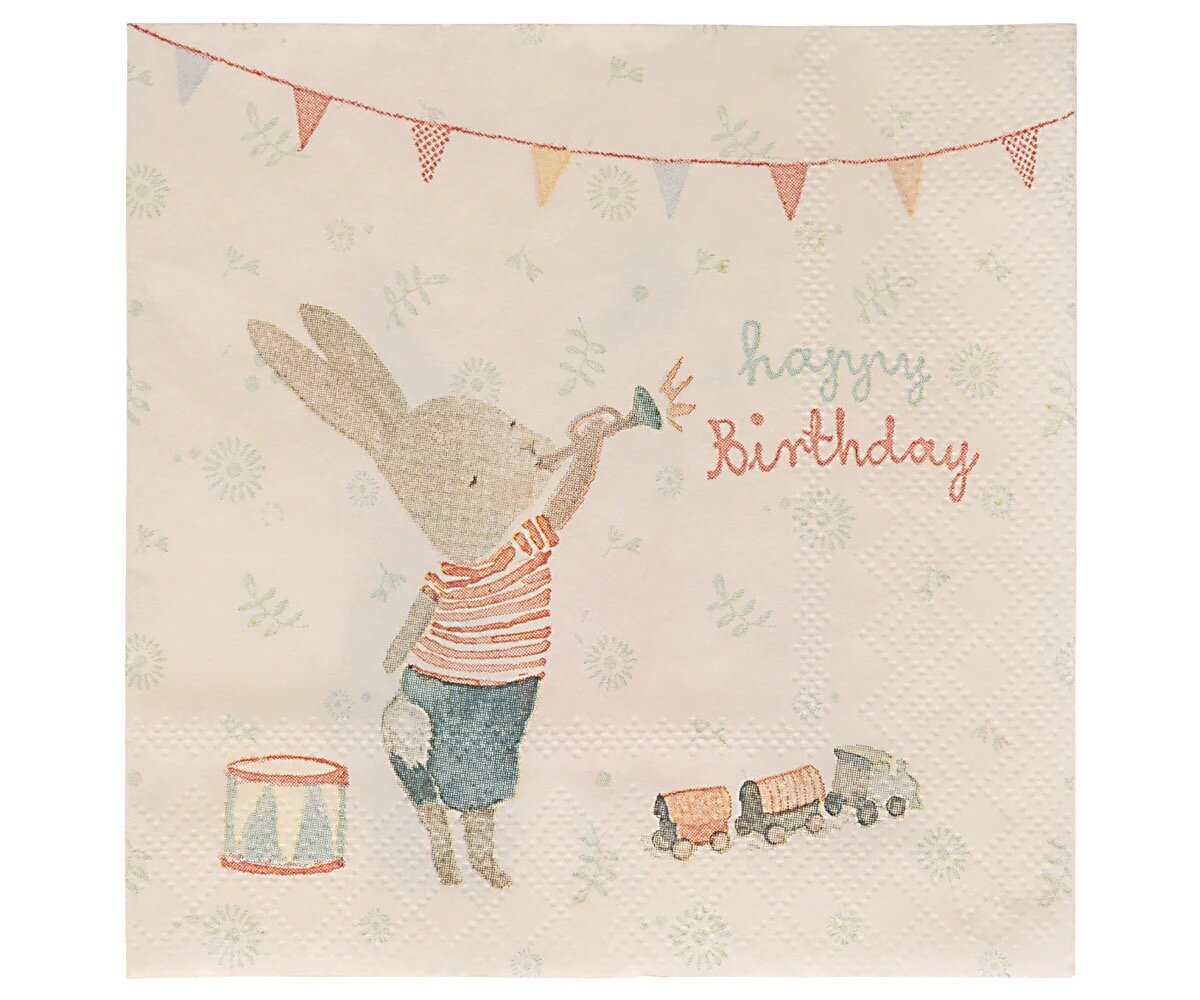Napkin Happy Day