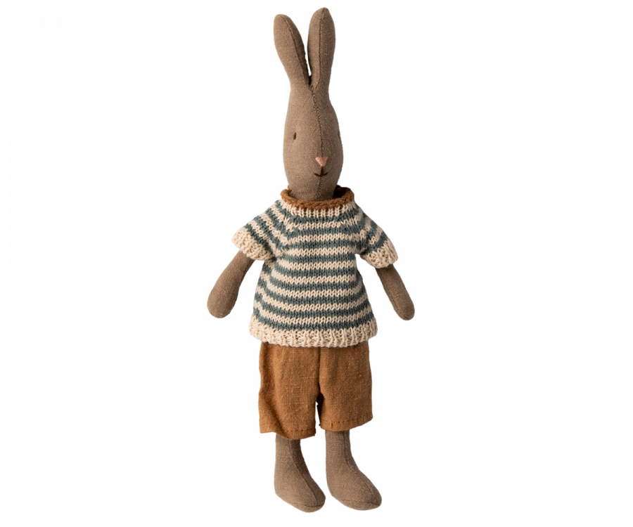 Rabbit Size 2 Striped Shirt and Shorts