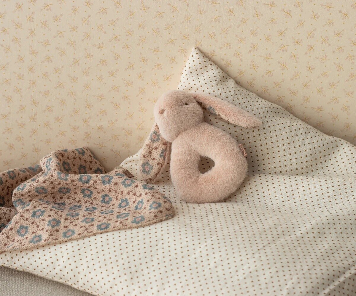 Bunny Rattle Pink