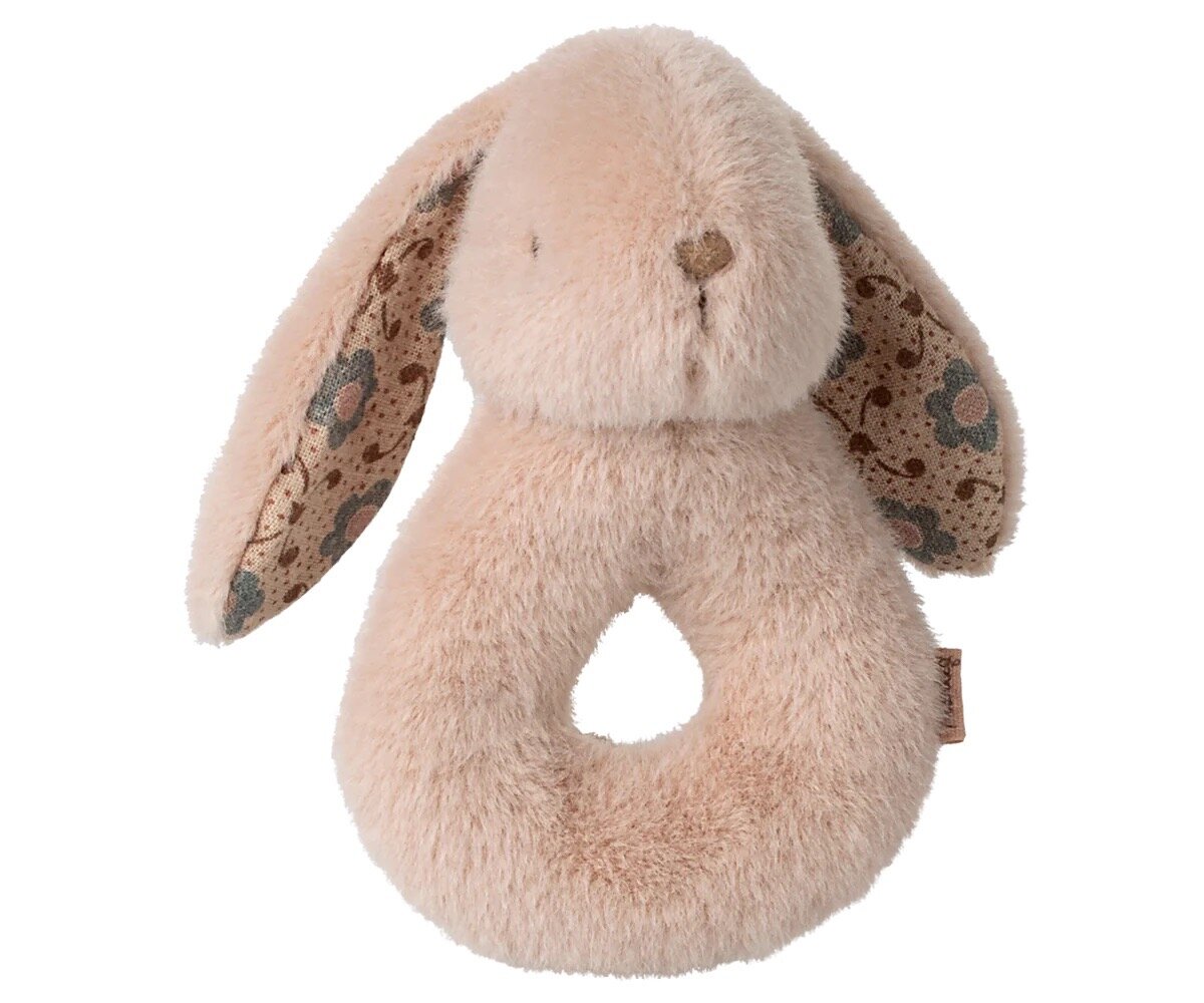 Bunny Rattle Pink