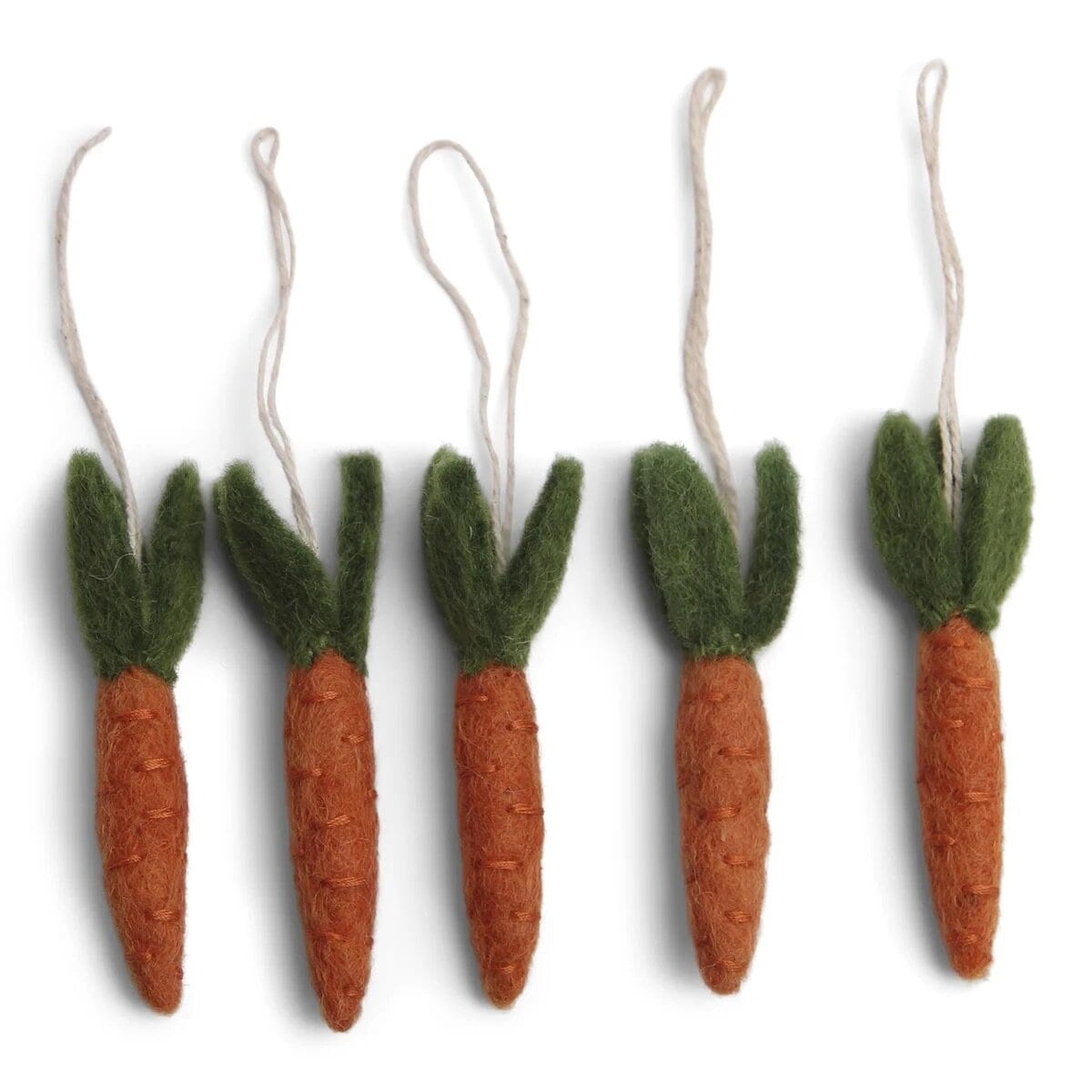 Carrot w. String Set of 5