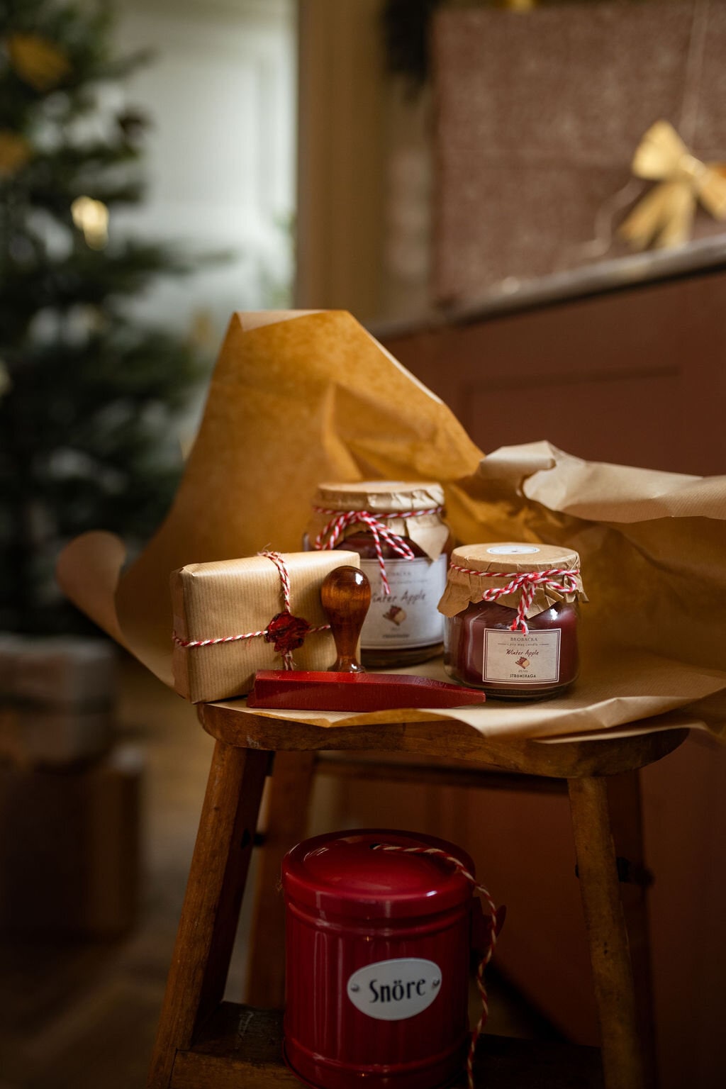 Scented Candle Brobacka Winter Apple Small