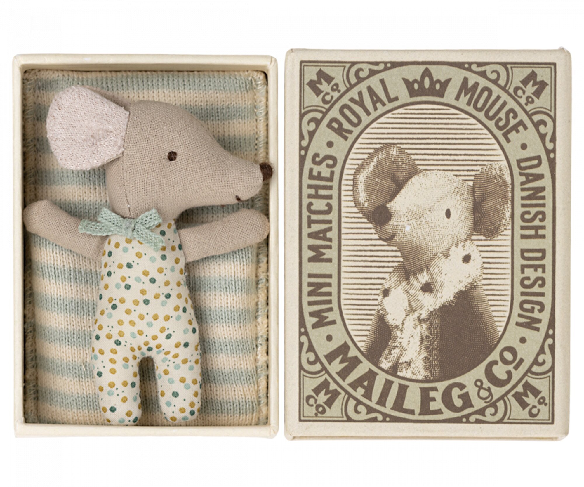 Baby Mouse, Sleepy/Wakey in Matchbox Blue